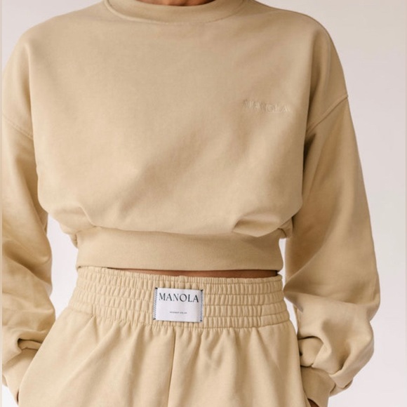 Manola cropped sweatshirt - Picture 2 of 5